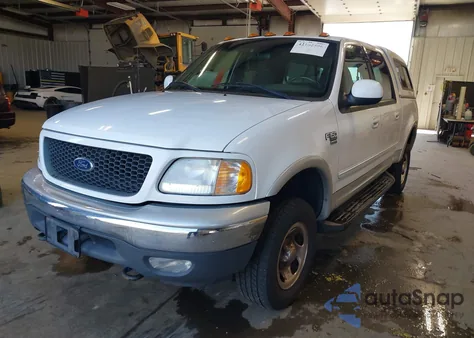 2001 Ford F-150 King Ranch Edition/Lariat/Xlt from USA, damaged, VIN 1FTRW08WX1KE45656
